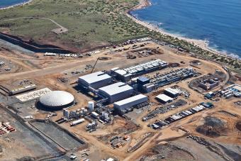 中信泰富澳大利亚海水淡化处理厂模块化建造项目
